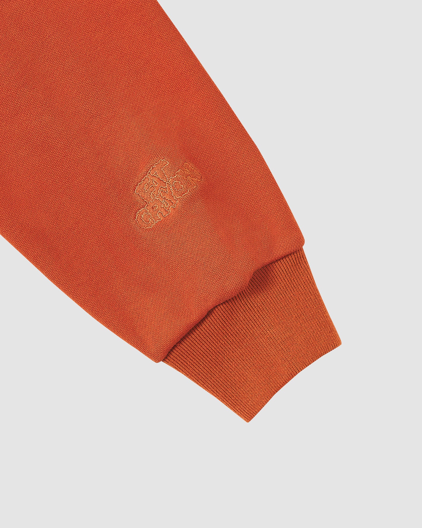 Cloud Logo Hoodie (Burnt Orange/ White)