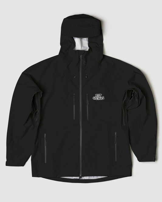 Waterproof Shell Jacket (Ninja Black/ White)