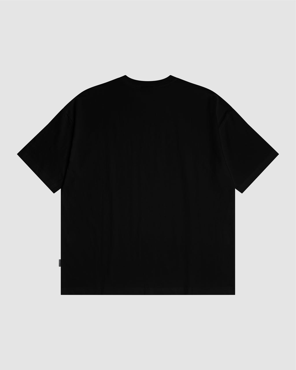 Pixelated Script Logo Tee (Black/White)