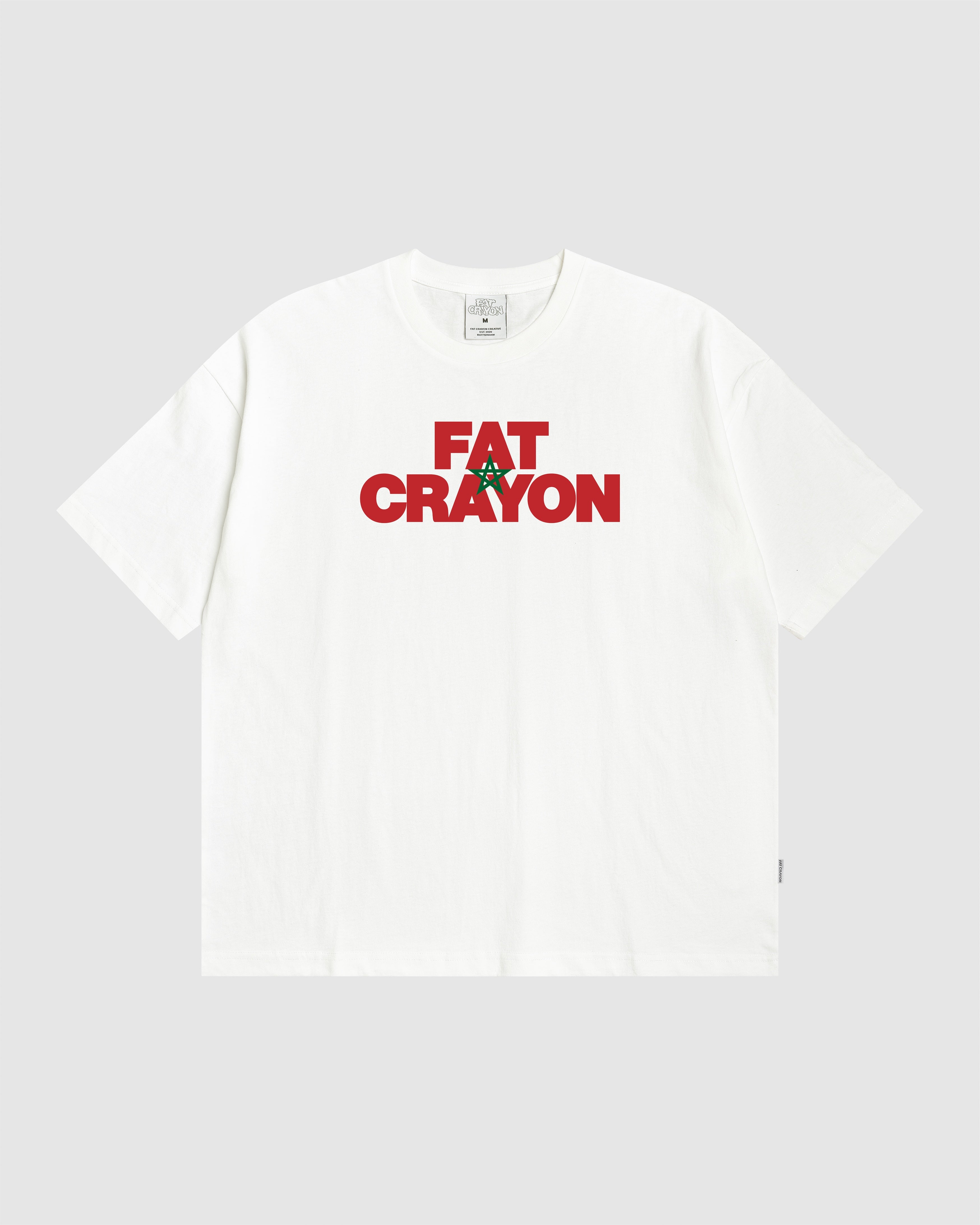 MOROCCO Tee (Rice White/Red)