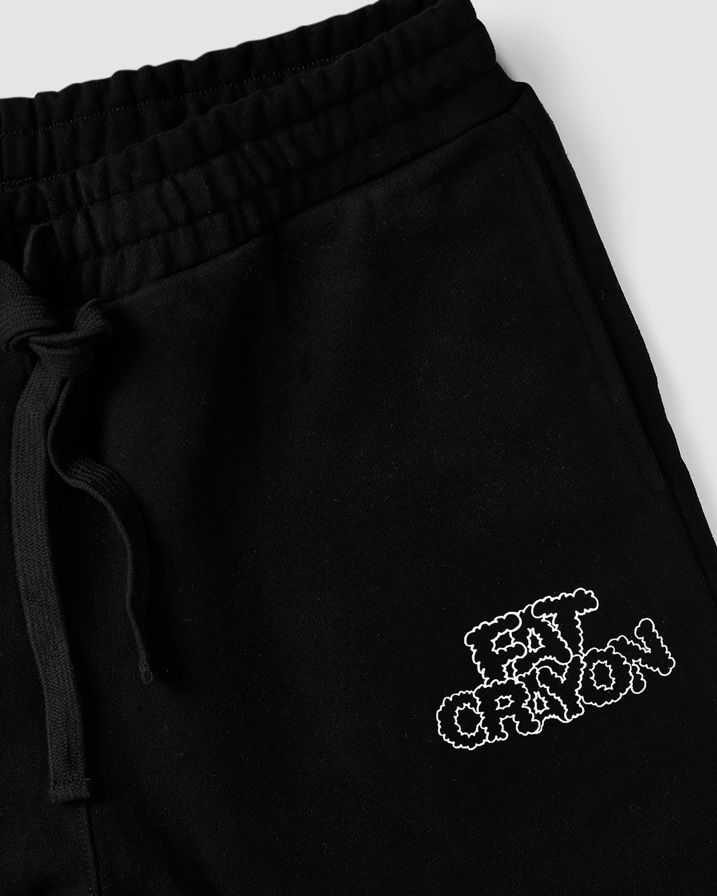 Cloud Logo Sweatpant (Washed Black/White)