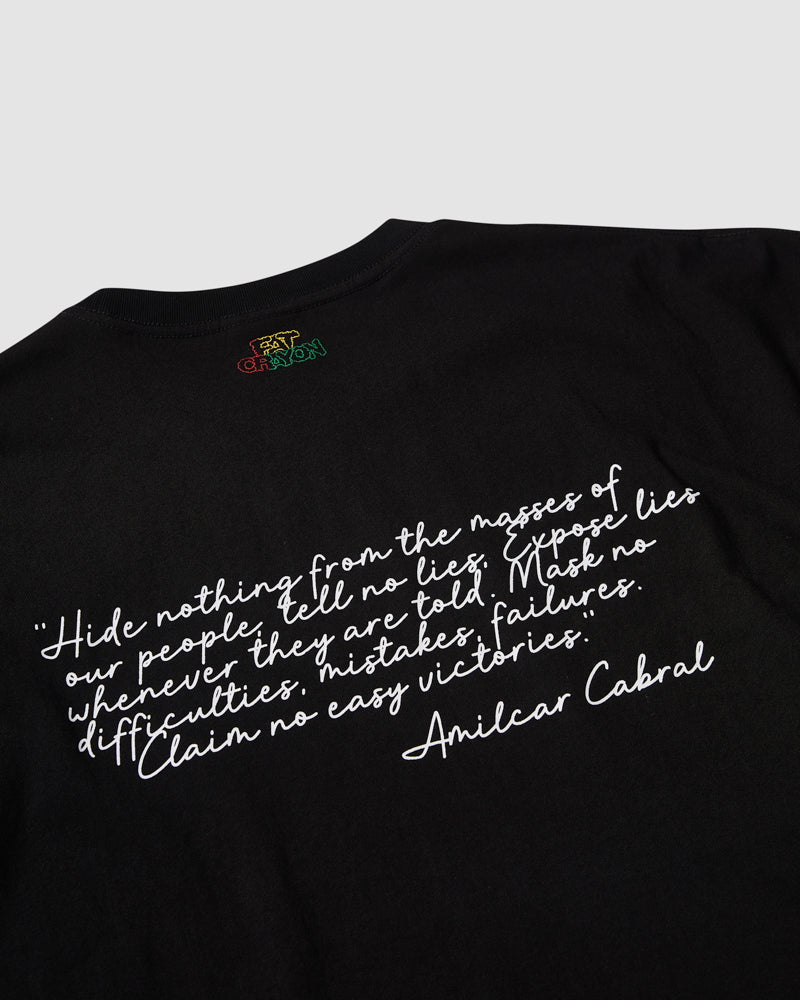 Amilcar Cabral Tee (Black/Multicolor)