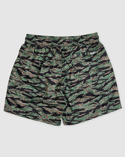 Script Logo Mesh Short (Tiger Camo/ White)