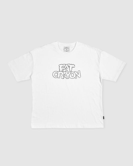 Cloud Logo T-Shirt (Rice White/Black)